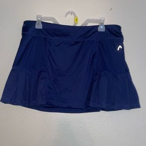 ATHLETIC SKORT WITH SHORTS LINER